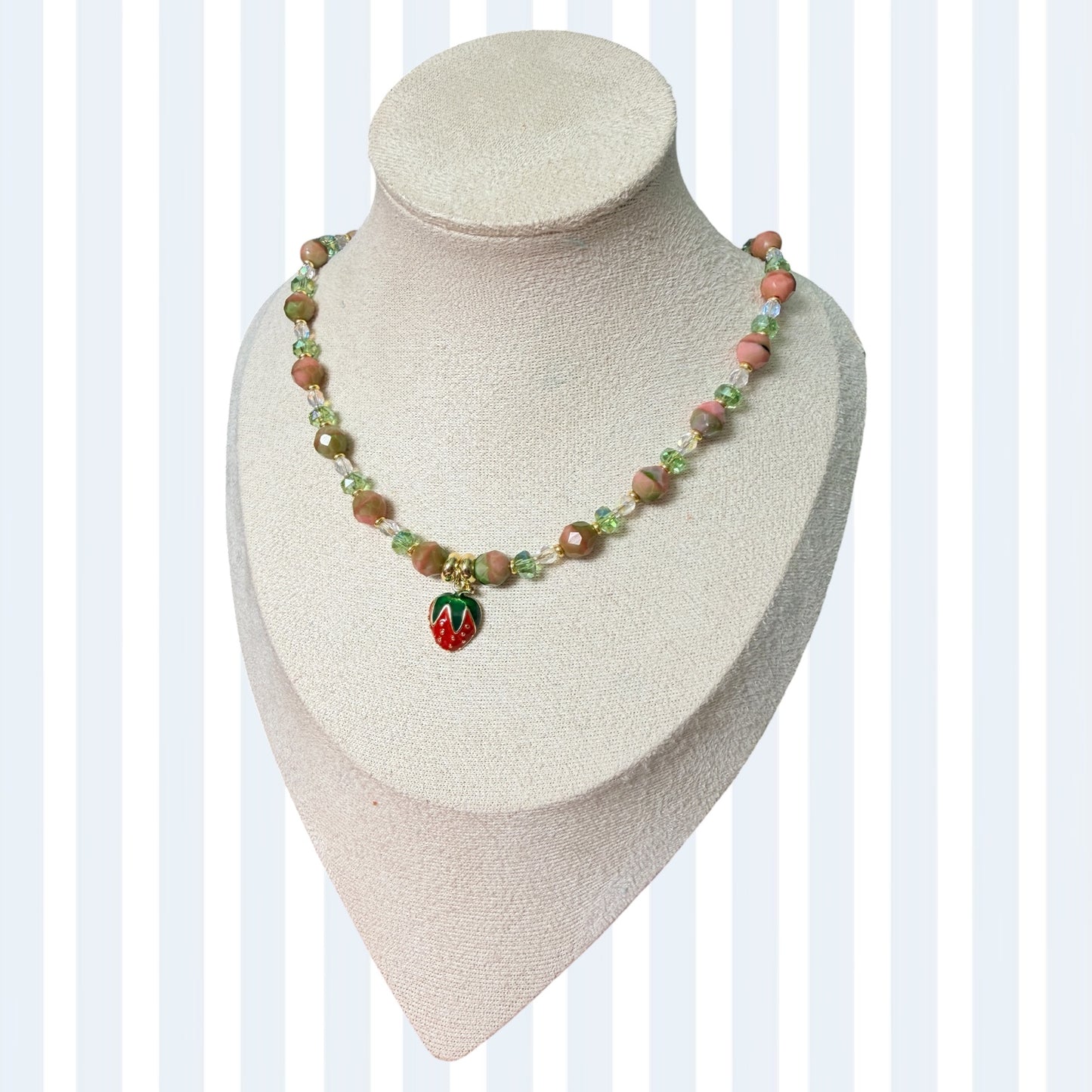 Strawberry Fields necklace 16-18”